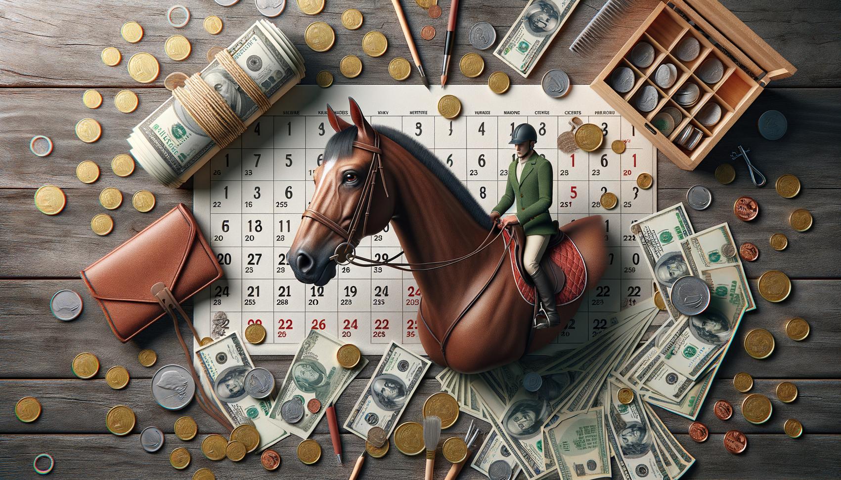 wat kost paardrijden per maand